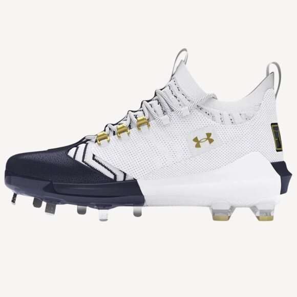Under Armour Mens Harper 9 Pro ST Metal Baseball Cleats 3027445-103 Size 8.5 - Picture 3 of 6